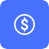 Dollar coin icon representing revenue or payments