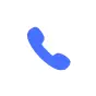 Phone call icon representing contact or support