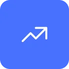 Upward growth arrow icon representing performance increase and business growth