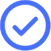 Checkmark approval icon indicating confirmation or success