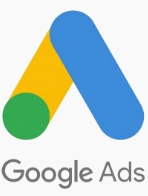 Google Ads logo representing online advertising and paid search marketing platform