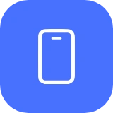 Mobile smartphone icon representing digital services